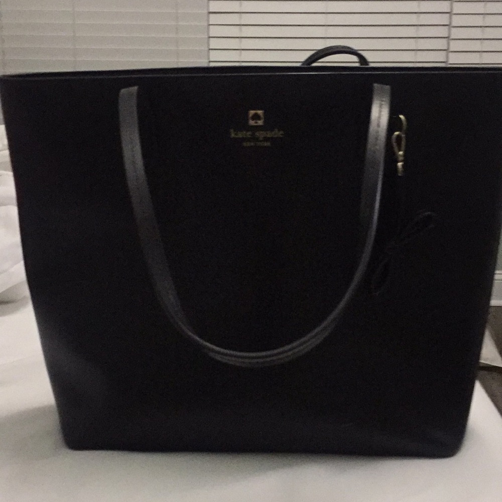 Black Leather Kate Spade purse